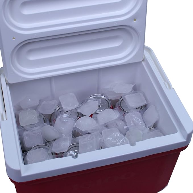 Cooler Cubes 5 lb Bag of Ice - Refreezable Reusable Ice Cubes