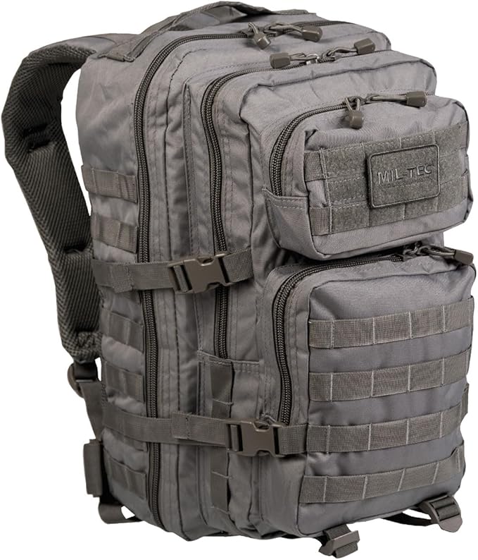 Mil-Tec MOLLE Tactical Assault Backpack, 36 Litre, Foliage, Large