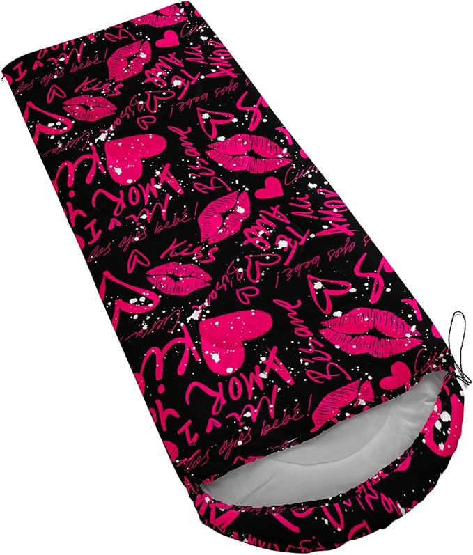 QOOMO Camping Sleeping Bags,3 Season Warm & Cool Weather,Lightweight,Waterproof Sleeping Bags for Adults & Kids,Traveling,and Outdoors,Camping Gear Equipment