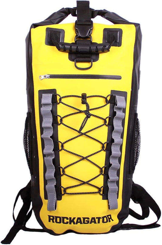 Rockagator Waterproof Backpack - HYDRIC Series Water Proof Floating Dry Bag River Pack (Yellow Jacket, 40 L)