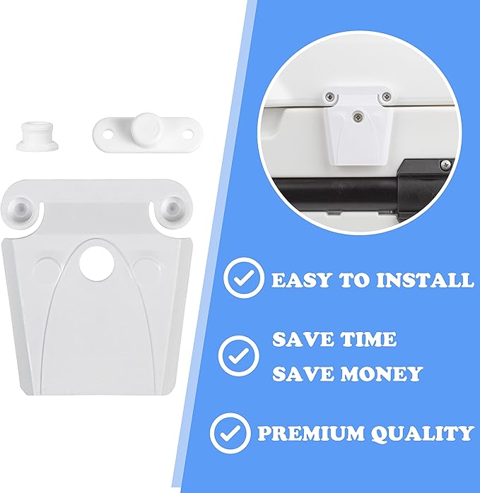 Cooler Latch Posts and Screws,Replacement Cooler High Strength Latch,Plastic Latchs Set,Set of 2