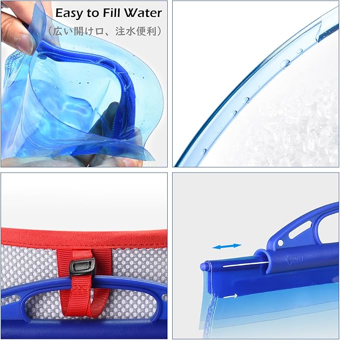TRIWONDER Hydration Bladder Water Reservoir 1.5 Liter 2L 3L BPA Free Water Bladder for Running Cycling Hiking Camping Backpack