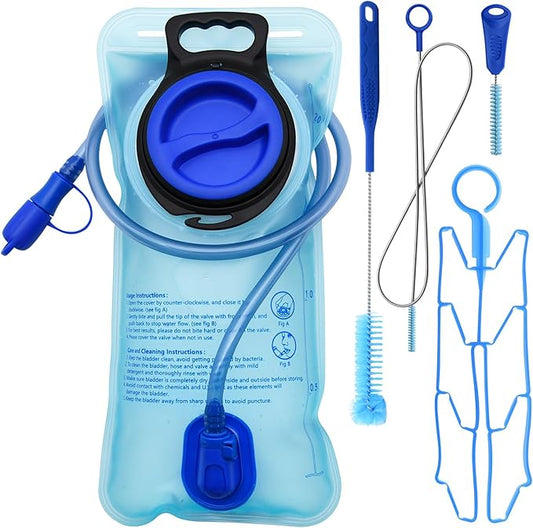 1.5L/2L/2.5L/3L Hydration Bladder, Large Opening Water Storage Bladder Bag, for Cycling Hiking Camping