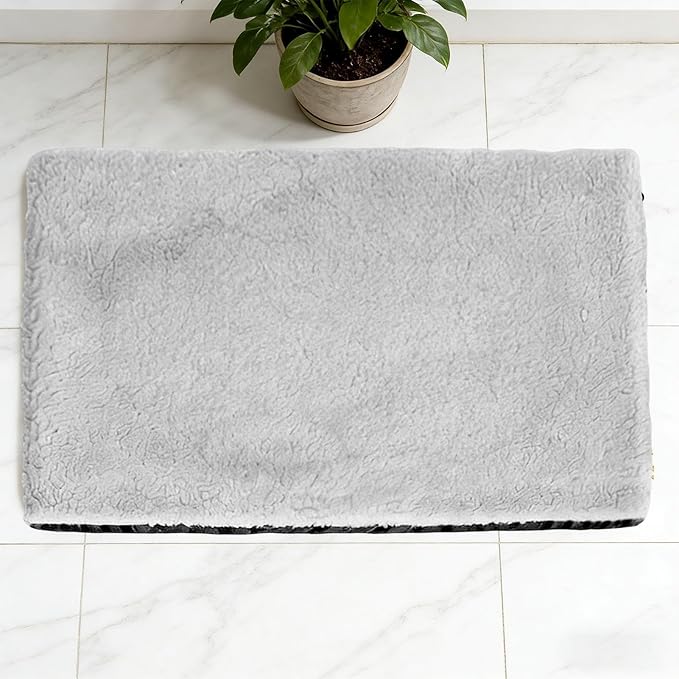 Self Warming Pet Bed | Insulated Warm Non Electric - Self Heating Pad for Cats Dogs - for Puppy Sleeping Indoor Outdoor Living Room Bedroom Balcony Couch Kennel Cold Weather
