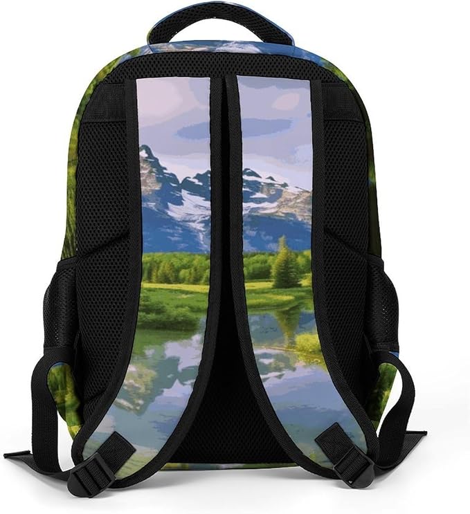 MUSM National Park Backpack Anti Theft Laptop Backpacks Large Classical Travel Backpack Computer Bag Lightweight Hiking Back Pack Water Resistant Daypack Gift for Men & Women