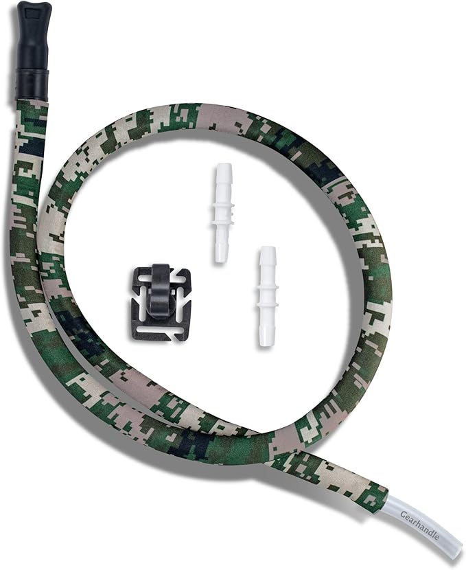 Drink Tube Replacement or Extension for Replacing Your Hydration Backpack Water Bladder Drink Tube. Add or Extend to Your Current Water Bladder Drink Tube Hose.