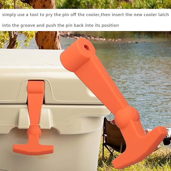 4 Pack Heavy Duty Cooler Latches,Compatible with YETI Tundra Replacement Latches