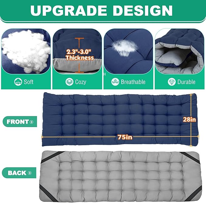 Barbella Folding Camping Cot, Folding Cot Camping Cots for Adults, Portable Sleeping Cot with Mattress Foldable Outdoor Bed Camp Cots Guest Bed with Carry Bag for Home, Office & Outdoor Use