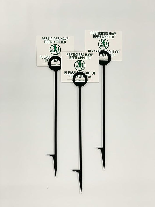 Lawn Treatment Application Stakes & Kentucky Signs (Premium Style Stakes / 1,000 pc. Pack)