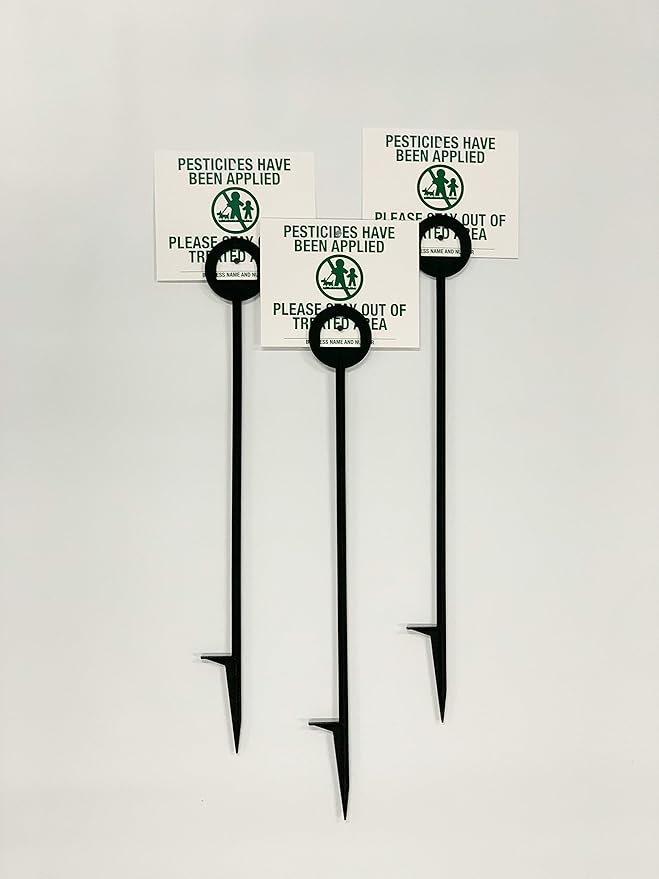 Lawn Treatment Application Stakes & Kentucky Signs (Premium Style Stakes / 500 pc. Pack)