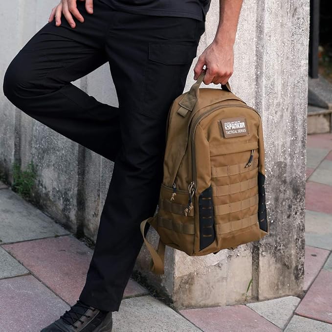 EXCELLENT ELITE SPANKER Military Tactical Backpack 18L Molle Backpacks Army Assault Survival Rucksack Pack (GRY)
