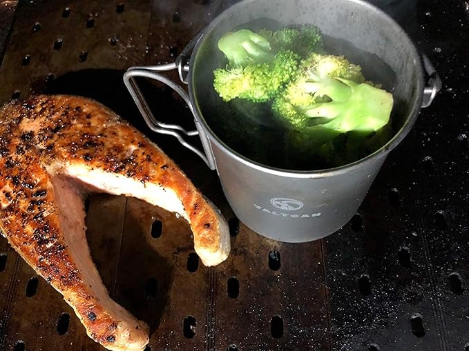 Valtcan 750ml Titanium Pot Backpacking Mug 25.4 oz