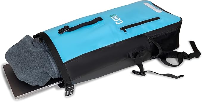 COR Surf Waterproof Dry Bag Backpack - Roll Top Drybag with Padded Laptop Sleeve, Has Welded Seams and Ergonomic Shoulder Pad, Ideal for Boating, Hiking, Kayaking, and More, Available in 25L and 40L