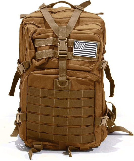 50L Expeditionary Tactical Backpack - Large Molle Bag
