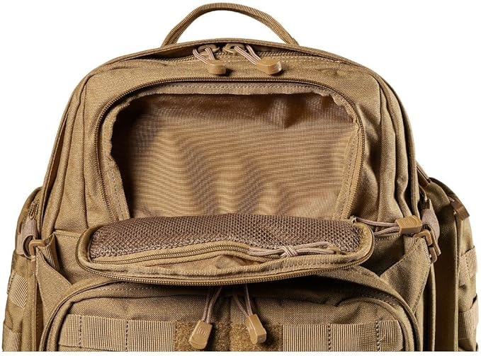 5.11 Tactical Backpack, RUSH 72 2.0 Military Survival Molle Back Pack with Laptop Compartment, Large, 55L, Style 56565ABR