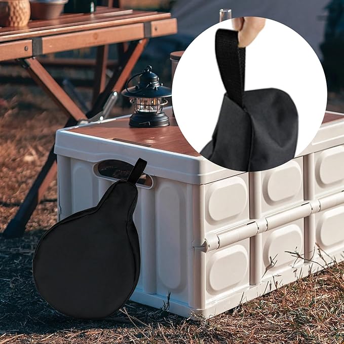 2pcs Lightweight Cast Iron Skillet Bags for 8/10/12in Pans – Waterproof with Hanging Loop, Camping Storage