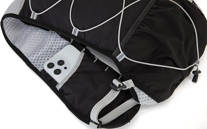 Lightweight Running Vest for Women and Men Hydration Backpack Pack with 1.5L Water Bladder Bag Running Gear Accessories for Hiking Trail Cycling Marathon