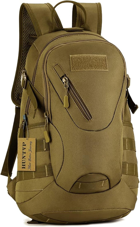 HUNTVP Military MOLLE Backpack Rucksack Gear Tactical Assbault Packbag 20L for Hunting Camping Trekking Travel | Rucksack, Gear, Assbault, Packbag, Hunting, Camping