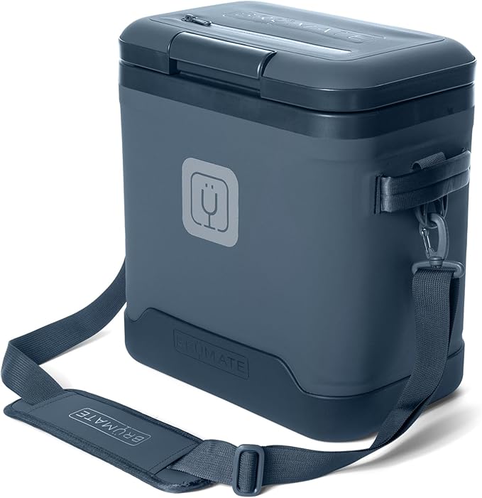 BrüMate MagPack Insulated Soft Cooler | Leakproof Zipperless Magnetic Seal, 48+ Hour Ice Retention (12, 18, 24 Can Sizes)