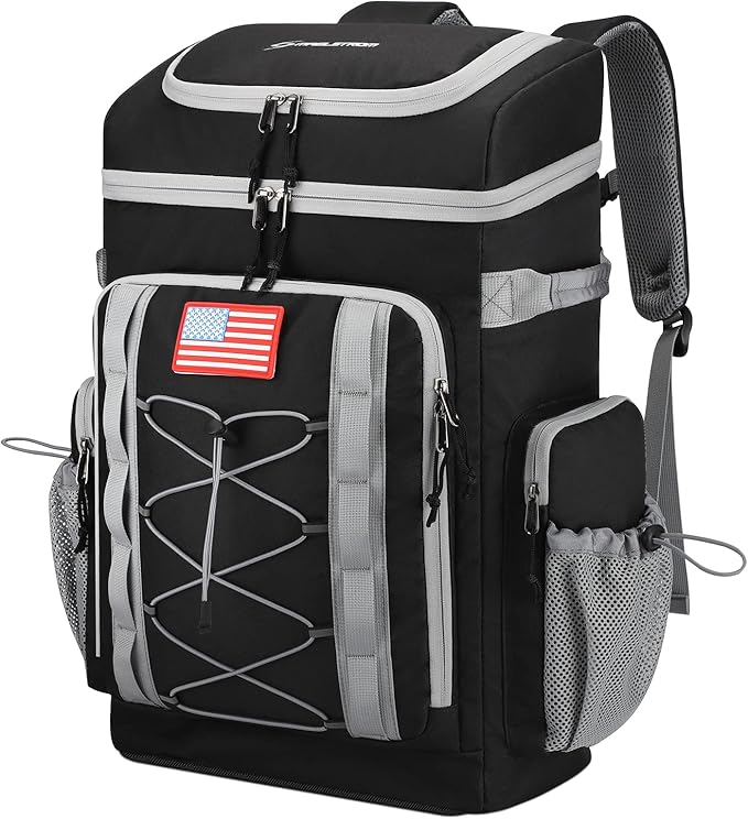 Maelstrom Backpack Cooler,Soft Lightweight Leakproof Cooler Backpack,Men Women 35/50 Can Insulated Cooler Bag,Keeps Hot/Cold for Up to 16 Hours,Perfect for Camping, Beach