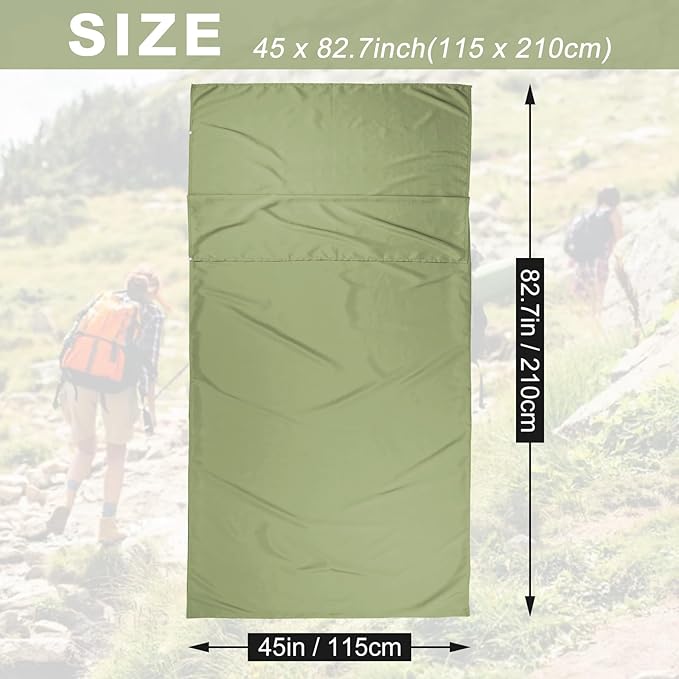 Travel and Camping Sheets Sleeping Bag Liner,Lightweight Travel Sheets for Hotel Portable Hotel Sleeping Bag Sack for Adults,Premium Soft Hotel Sleep Sheet for Traveling Hostels Picnic