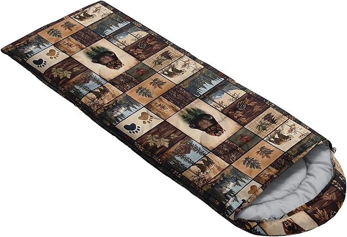 AILONEN Girls Pink Camping Sleeping Bags,Lightweight & Waterproof,3 Season Warm & Cool Weather,Cute Bow Duck Print Sleeping Bags for Kids,Girls,Adults Travelling,Outdoors