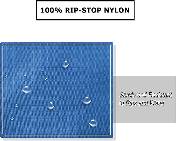 BeeGreen Stuff-Sacks-for-Travel-Backpacking 6 Pack with Dust Flap compression Ditty Bags for Outdoor Products Foldable Lightweight