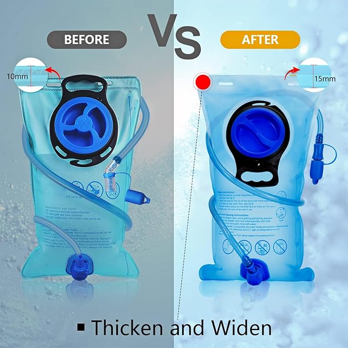 NONSAR Hydration Backpack, Hiking Backpack with 3L Water Bladder, Insulated Water Backpack for Women, Men, Kids, Keep Liquids Cool Up to 5 Hours, Daypack for Hiking, Running, Climbing, Cycling