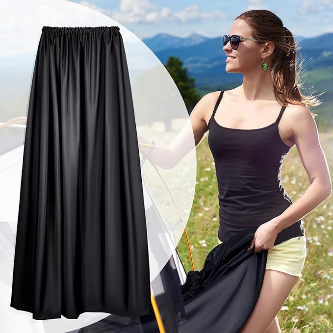 Chuarry 1.4 M Portable Changing Room Thick Changing Cover ups Instant Privacy Shelters Lightproof Beach Dressing Cover for Camping