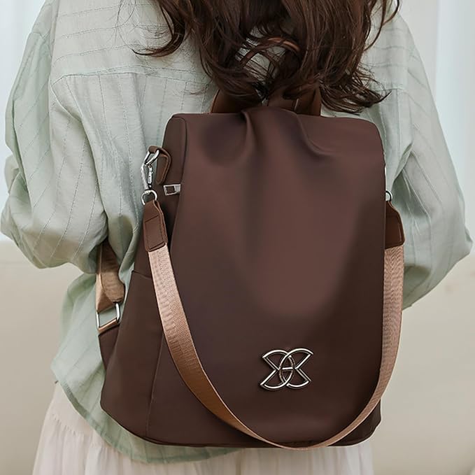 Anti Theft Backpack | Large Capacity Backpack | Stylish Crossboody Bag | Waterproof Portable Travel Bag | Lightweight Backpacks Bishe Bags For Business And Leisure Occasions