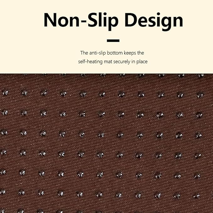 Self Heating Cat Pad - Insulated Washable Non-Slip Bottom,Self Heating Pad for Cats Dogs - for Puppy Sleeping Indoor Outdoor Living Room Bedroom Balcony Couch Kennel Cold Weather