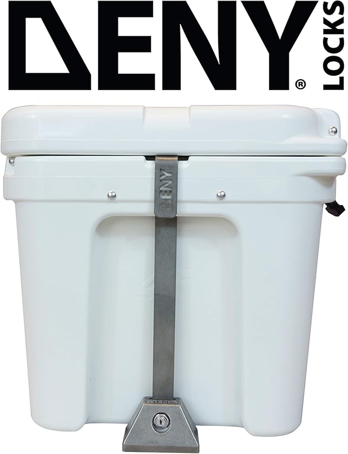 DENY Security Lock & Bracket Set SA-19 - YETI Tundra 155,160,250qt Coolers