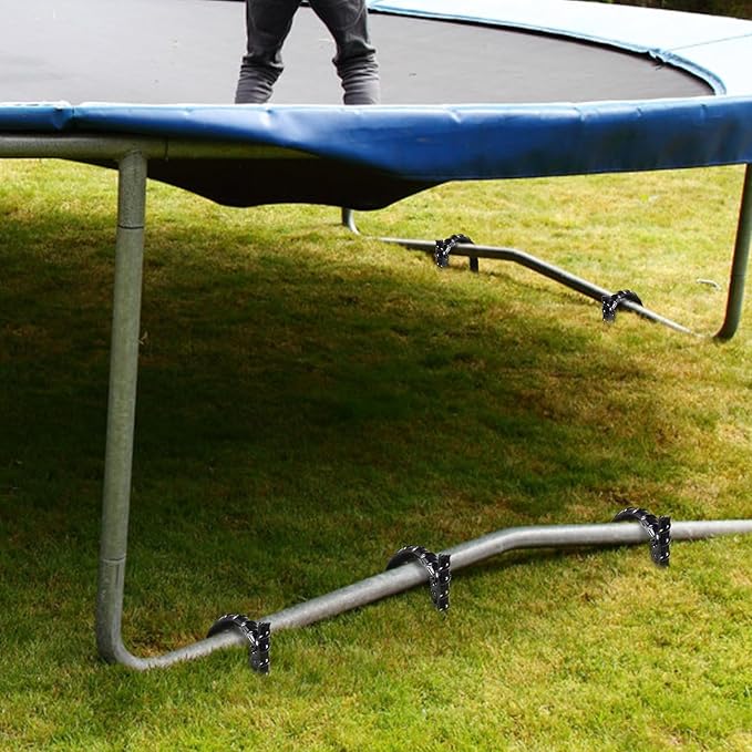 20pcs Threaded Steel bar Stakes/Ground Stakes/Outdoor Fence Ground Stakes.New J Hook Heavy-Duty rebar Metal Stakes ，Proof Coated Steel Ground Stakes with Chisel Point End. (20)