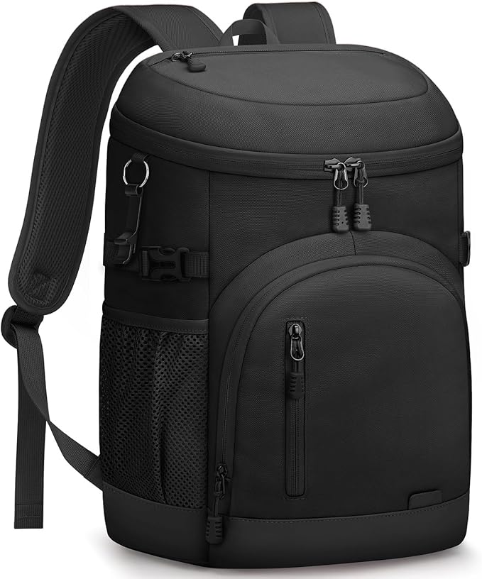 Cooler Backpack Insulated Waterproof,30/45 Cans Backpack Coolers Leakproof Lunch Backpack for Men Women Portable Soft Cooler Bag for Beach Camping Trave Picnic