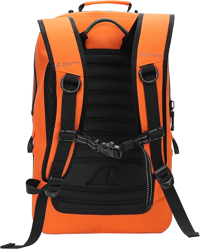 Breakwater Supply™ Fogland Waterproof IP68 Submersible Backpack with Airtight Zippers | Laptop Travel Outdoors | 25L 20L 15L | 100% Waterproof, Submersible, Airtight Zippers, Travel Outdoors
