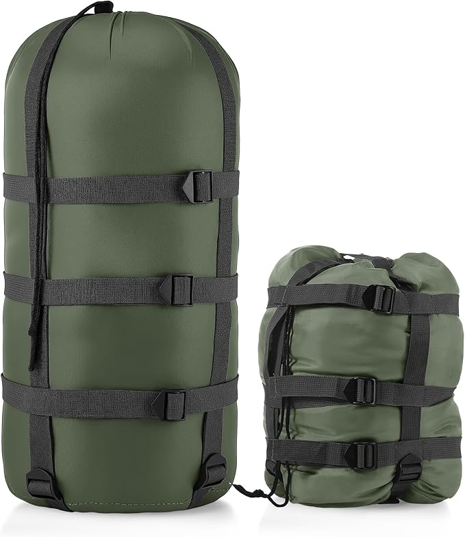 Compression Sack for Sleeping Bag Store Ultralight Sleeping Bag Compression Stuff Sack 15l 25l Space Saving Gear for Travel Camping Hiking Outdoor