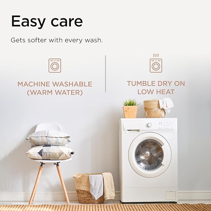 Threadmill Luxury Cotton Blankets for King Size Bed | All-Season Cozy 100% Cotton King Blanket | Criss Cross Jacquard Soft & Lightweight Coverlet fits California King Size Bed, 104x92 | White