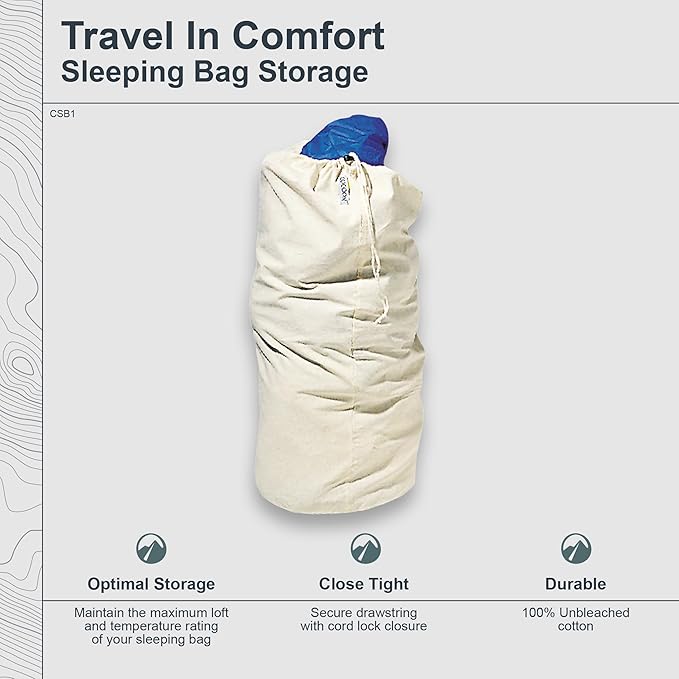 Sleeping Bag Storage Sack Cotton