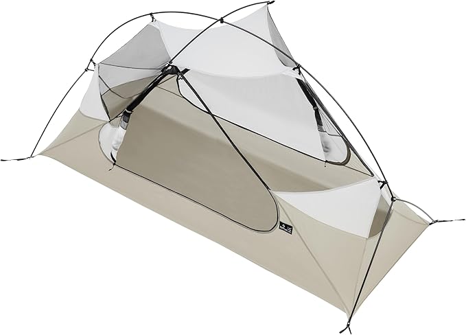 Thous Winds Camping Tent, 1 Person Lightweight Tent for Backpacking, Ultralight Easy Setup Waterproof Camping Tent, for Outdoor Trekking Mountaineering