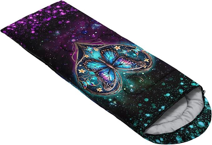 Sea Turtle Sleeping Bag for Kids Boys Girls,Ocean Themed Camping Gear,Waterproof Compact Sleeping Bag for Camping Backpacking Outdoor Hiking.