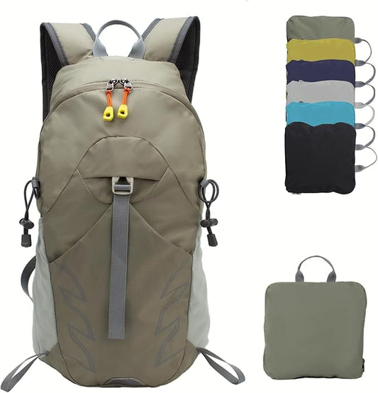 Small Lightweight Hiking Backpack，20L Foldable Hiking Daypack Cycling Hydration Backpack Travel Camping Bag