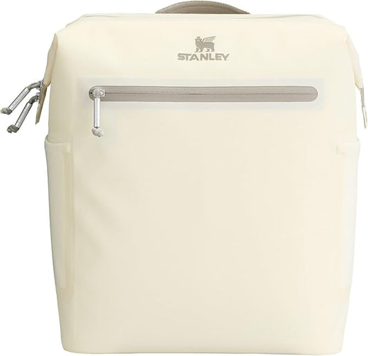Stanley All Day Madeleine Backpack Soft Cooler 20 Can Cooler with Handle and Shoulder Straps Insulated Travel Bag with Zipper BPA-Free