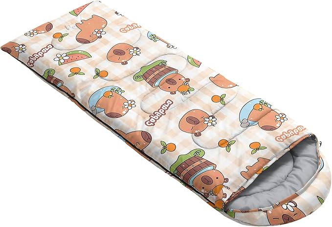 Sea Turtle Sleeping Bag for Kids Boys Girls,Ocean Themed Camping Gear,Waterproof Compact Sleeping Bag for Camping Backpacking Outdoor Hiking.