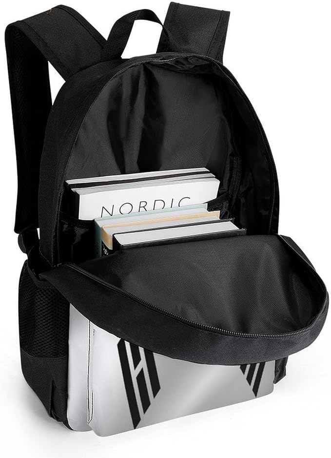 Men Women Polyester Flag Of South Korea Daypack Backpack Large Capacity Carry On Bag With Smooth Zippers for Hiking Picnic Walking Cycling