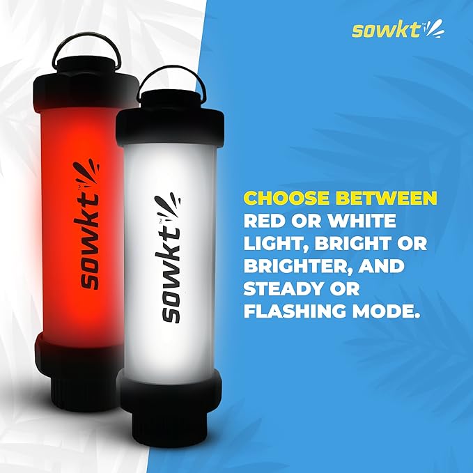 SOWKT Waterproof Cooler Light - 55 Hours of Light on One Charge - Rechargeable LED Light - Cooler Accessories Compatible with YETI, RTIC, ORCA, and more! Great for Camping, Fishing, Parties & Hunting!