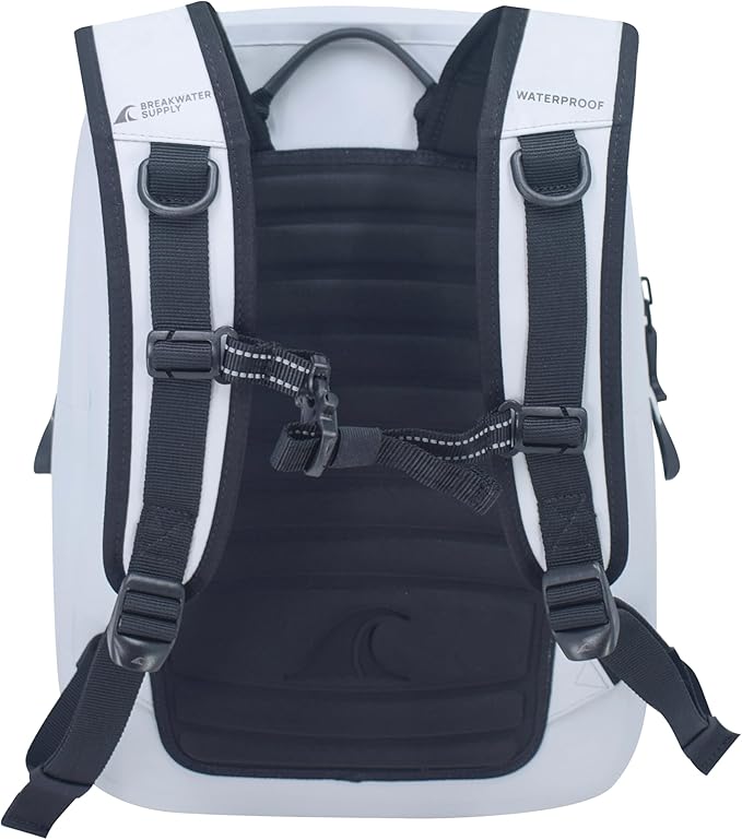 Breakwater Supply™ Fogland Waterproof IP68 Submersible Backpack with Airtight Zippers | Laptop Travel Outdoors | 25L 20L 15L | 100% Waterproof, Submersible, Airtight Zippers, Travel Outdoors
