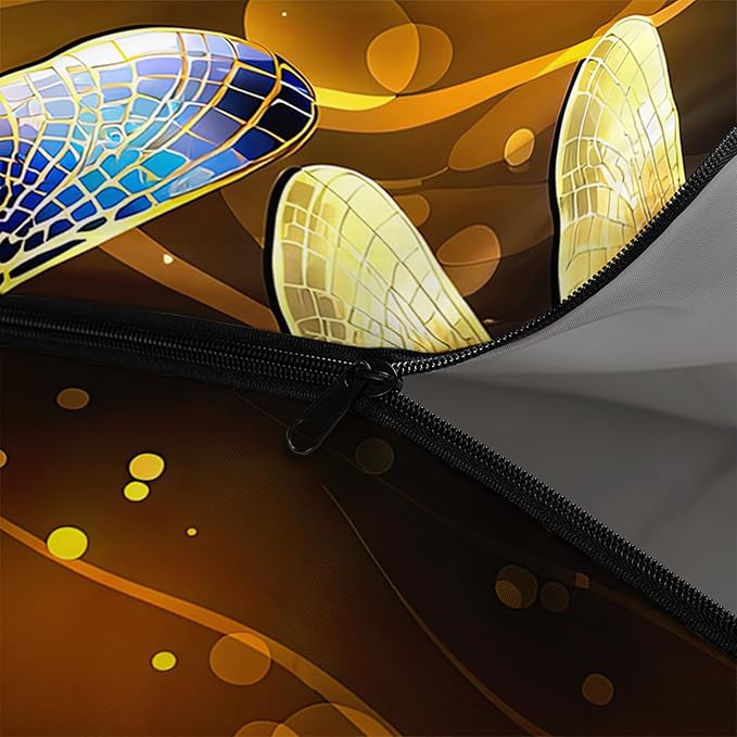 AILONEN Kawaii Puppy Sleeping Bag for Kids Boys Girls,Warm and Cool Weather,Lightweight,Waterproof Backpacking,Cartoon Cute Dog & Duck Animal Themed Blue Sleeping Bag for Camping