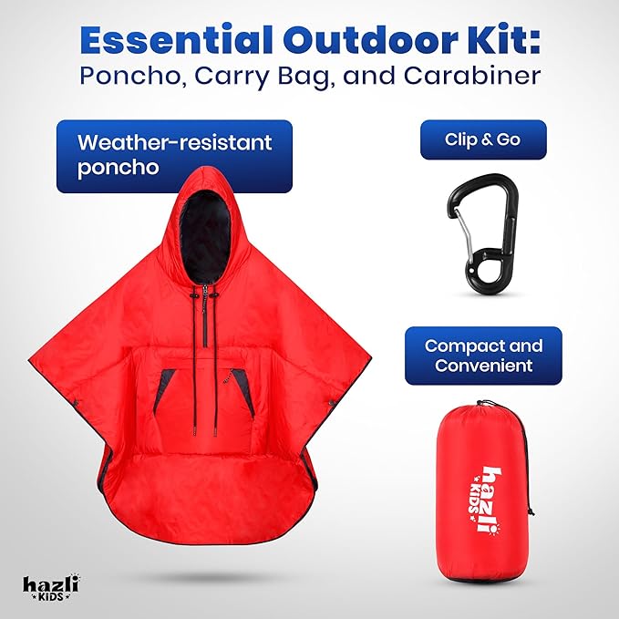 Comfortable Wearable Stadium Blanket - Camping Poncho - Large Outdoor Hooded Windproof Sports Blanket