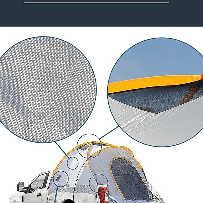 Camping Tent,Truck Car Tents Waterproof & Windproof Truck Bed Tent for Outdoor Self-drivingTour Camping - Easy to Assemble & Carry Bag Included Hopeful