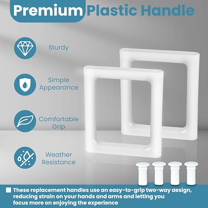 Cooler Handle Replacement for Coleman Xtreme Cooler, Two-Way Handle Part Compatible Model 3000005306, R5286b120g